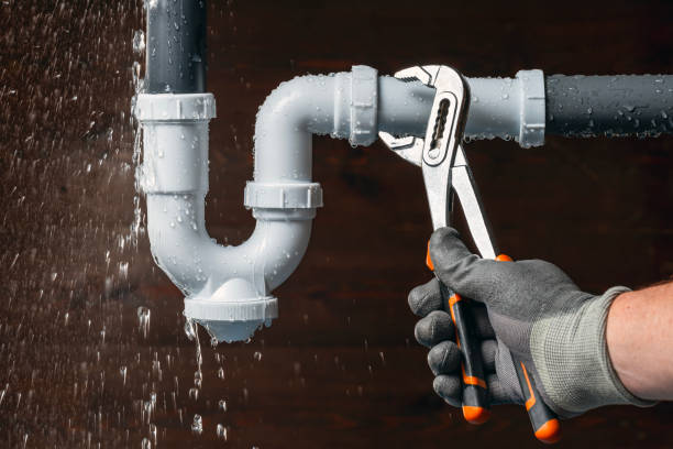 Professional Pipe Repair technician working in Harbert, MI